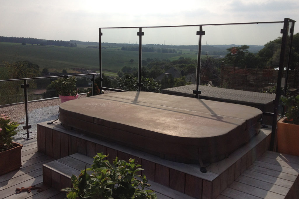 Ballustrade terrasse a Mont-St-Guibert