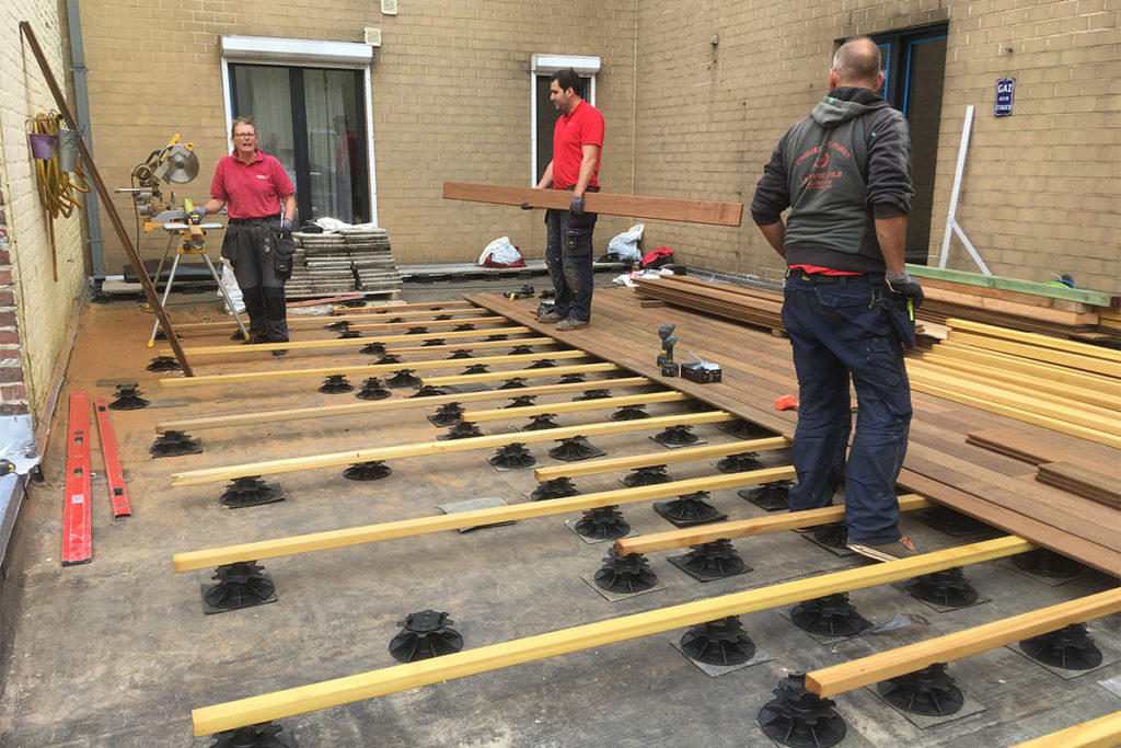 renovation terrasse toit plat braine